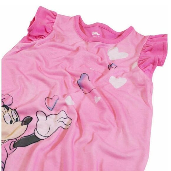 NWT - Disney Minnie Mouse Kids' Set of 2-pack Nightgown - Size 6 - Picture 2 of 5